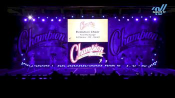 Evolution Cheer - Teal Rampage [2024 L4 Senior - D2 - Small Day 2] 2024 Champion Cheer and Dance Grand Nationals