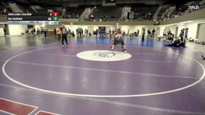 235 lbs Quarterfinals (8 Team) - Eli Duran, ANML vs Decland Culver, Pine Island