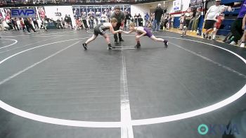 83 lbs Quarterfinal - Jett McConnell, Chickasha Youth Wrestling vs Reid Kirby, Norman Grappling Club