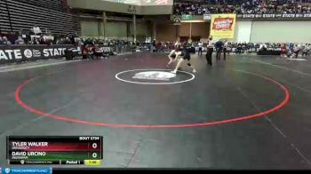 3A 120 lbs Semifinal - Tyler Walker, University vs David Urcino, Ingraham