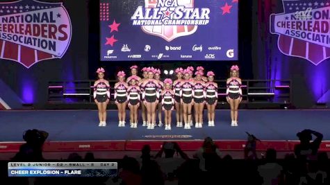 Cheer Explosion - Flare [2026 L2 Junior - D2 - Small - B Day 2] 2026 NCA All-Star National Championship
