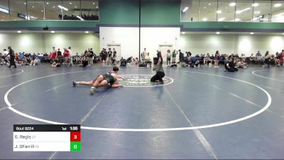 157 lbs Consi Of 32 #1 - Gavin Regis, UT vs Jayden OFarrill, PA