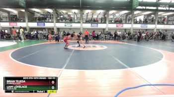 100-111 lbs Champ. Round 1 - Liam Lovelace, Team EL1TE vs Brian Tejeda, Plainfield East