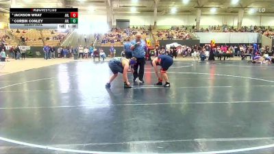 175 lbs Semifinal - Jackson Wray, Blackman Wrestling Club vs Corbin Conley, Arlington Wrestling Club