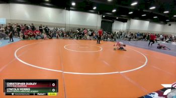 63 lbs Champ. Round 1 - Lyncoln Morris, North DeSoto Wrestling Academy vs Christopher Dudley, Steve Page Grappling