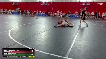 165 lbs Round 1 (6 Team) - Braxton Walter, Reedsburg vs Kye Weinzierl, Geneseo Green