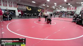 190 lbs Quarterfinal - Chelsea Garcia, Sultana vs Onyinyechukwu Oragwam, Centennial (Bakersfield)