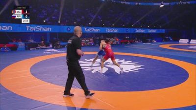70 kg 1/2 Final - Tulga Tumur Ochir, Mongolia vs Ibragim Sharaputtinovich Ibragimov, Russia