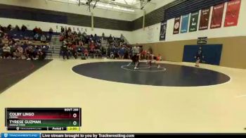 126 lbs Semifinal - Colby Lingo, Ferris vs Tyrese Guzman, Shadle Park