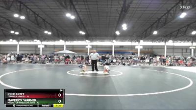 54 lbs Semis & 1st Wrestleback (8 Team) - Reed Hoyt, Team Northwest vs Maverick Warner, Middleton Wrestling Club