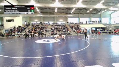133 lbs 1st Place Match - Daniel Haws, Centenary (nj) vs Jay McDonnell, Ithaca