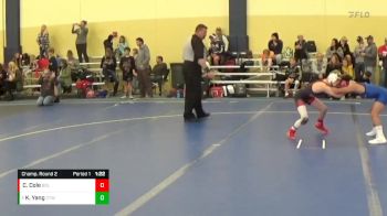 75 lbs Champ. Round 2 - Keilan Yang, Crass Trained Wrestling vs Cody Cole, BOLD