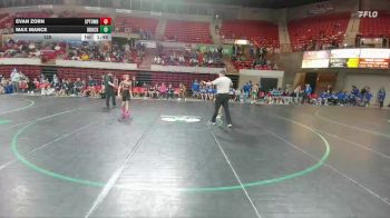 120 lbs Round 1 - Rr1 - Evan Zorn, Springtown vs Max Mance, Brock