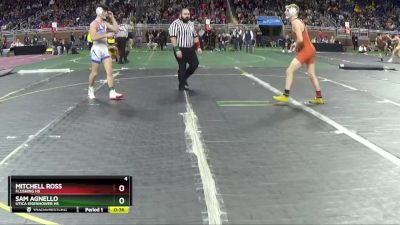 D1-138 lbs Cons. Round 2 - Sam Agnello, Utica Eisenhower HS vs Mitchell Ross, Flushing HS