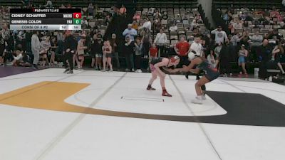 102 lbs Consi Of 8 #2 - Cidney Schaffer, Mat Assassins vs Genesis Colon, Paulsboro