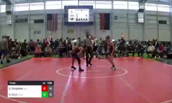 106 lbs Final - Gage Singleton, Salem Elite vs Apollo Cruz, Rooster Savage Black