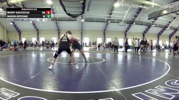 157 lbs Semifinal - Brody Saccoccia, Purdue vs Mason Ketcham, Buffalo Unattached