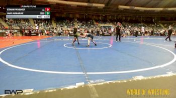 67 lbs 3rd Place - Ethan Wagner, Alber Athletics vs Jair Almaraz, Shootbox