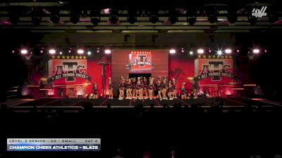 Champion Cheer Athletics - BLAZE [2026 L3 Senior - D2 - Small Day 2] 2026 ATC Grand Nationals