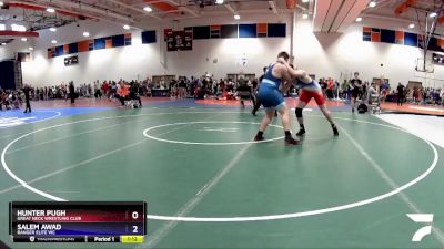 215 lbs Cons. Round 1 - Hunter Pugh, Great Neck Wrestling Club vs Salem Awad, Ranger Elite WC