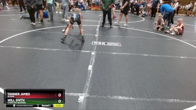 70 lbs Round 3 - Tanner James, SCSOW vs Will Smith, Carolina Reapers