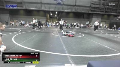 61 lbs Champ. Round 1 - Lane Gilman, WTC vs Kane Griekspoor, Maize Wrestling Club