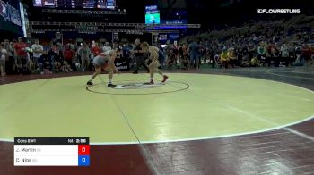 160 lbs Cons 8 #1 - Joseph Martin, California vs Colby Njos, Minnesota