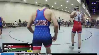 138 lbs Round 2 (8 Team) - Vince Bouzakis, MAWA Blue vs Kai Carritt, Iowa Gold