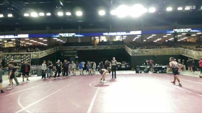 98 lbs Quarterfinal - Jonathan Rodriguez, Jayhawk Wrestling Club vs Isaac De La Cruz, Eagle Empire