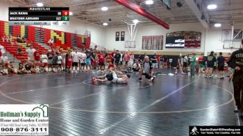 High School - 116 lbs Finals (8 Team) - Jack Rawa, Mount Olive vs Brayden Abrams, Easton (PA)