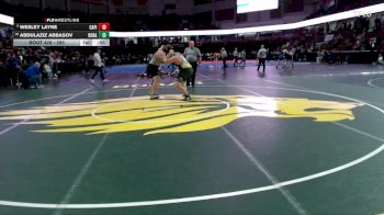 285 lbs Cons. Round 3 - Wesley Layne, Capital vs Abdulaziz Abbasov, Borah