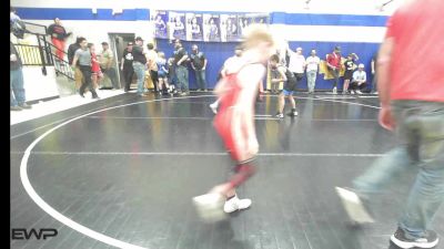 76 lbs Rr Rnd 3 - Cain Howeth, Barnsdall Youth Wrestling vs Tsu-tli Christie-Vangen, Fort Gibson Youth Wrestling