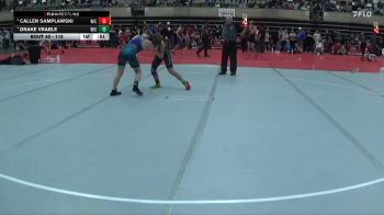 115 lbs Semifinal - Drake Vrable, De Pere Redbirds vs Callen Samplawski, Chippewa Elite