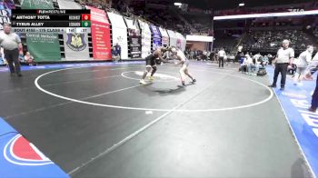 175 Class 4 lbs Cons. Round 1 - Anthony Totta, Rockhurst vs Tyrus Alley, Lebanon