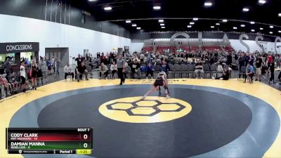 100 lbs Round 2 (8 Team) - Cody Clark, Mat Assassins vs Damian Manna, Rebellion