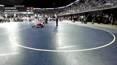 150 lbs Round Of 32 - Hayes Hepfer, Clearfield vs Zachery Mocny, Warren