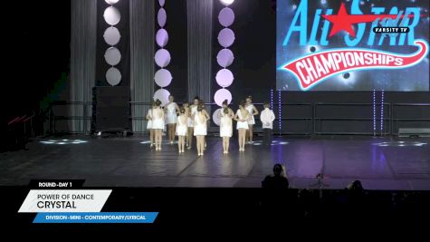Power of Dance - Crystal [2025 Mini - Contemporary/Lyrical Day 1] 2025 ASCS Dance Grand Nationals & Cheer Showdown