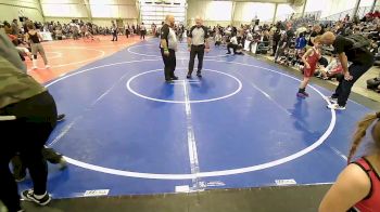 64 lbs Semifinal - Tracie Johnson, Locust Grove Youth Wrestling vs Aaron Collins, R.A.W.