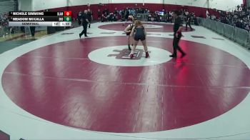 155 lbs Semifinal - Meadow McCalla, Sunnyslope High School vs Nichole Simmons, SLAM! NEVADA