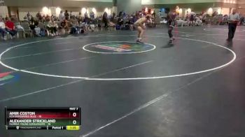 182 lbs Round 5 (6 Team) - Alexander Strickland, Florida Young Gunslingers vs Amir Coston, FCA Empowered Blue