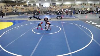 55 lbs Semifinal - Hope Terrell, Buccaneer Wrestling Club vs Cholzden Johnson, GROUND ZERO WRESTLING CLUB