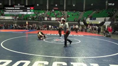 6A 138 lbs Quarterfinal - Zymarion Johns, Southside Gadsden vs Cooper Buffington, Fort Payne