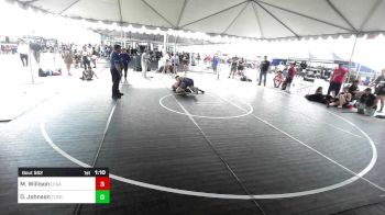 137 lbs Final - Montgomery Willison, Legacy WC vs Daniel Johnson, Tucson Pride WC