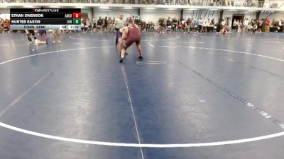 Silver 197 lbs Cons. Semi - Hunter Eastin, Loras vs Ethan Swenson, Augsburg College