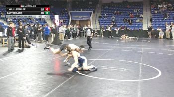 150 lbs Round Of 32 - Will LaVallee, Saint John's Prep vs Carter Lang, Beverly