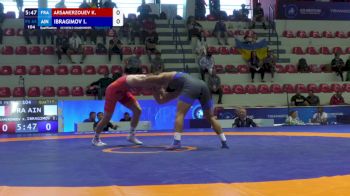 65 kg Qualif. - Khamzat Timourovitch Arsamerzouev, France vs Ibragim Charaputinovitch Ibragimov, Individual Neutral Athletes