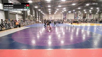 113 lbs Round Of 128 - Kylan Berry, ME vs Lucas Milian, FL