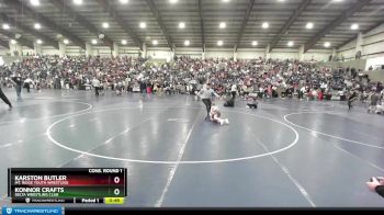 59 lbs Cons. Round 1 - Konnor Crafts, Delta Wrestling Club vs Karston Butler, Mt. Ridge Youth Wrestling