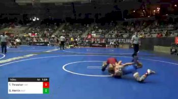 110 lbs Prelims - Ty Thrasher, Lincoln Christian School vs Gage Herrin, Best Trained