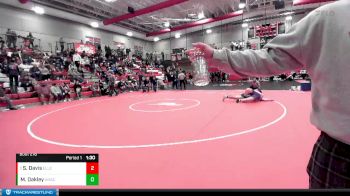 182 lbs Champ. Round 2 - Sean Davis, Ellensburg vs Makhi Oakley, Anacortes